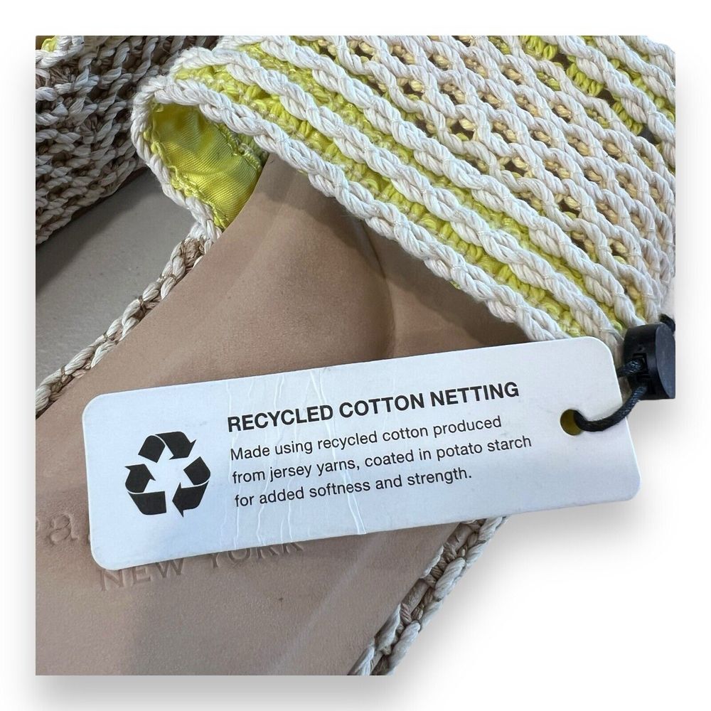 New Rag & Bone Logan Platform Slide Crochet Platf… - image 8